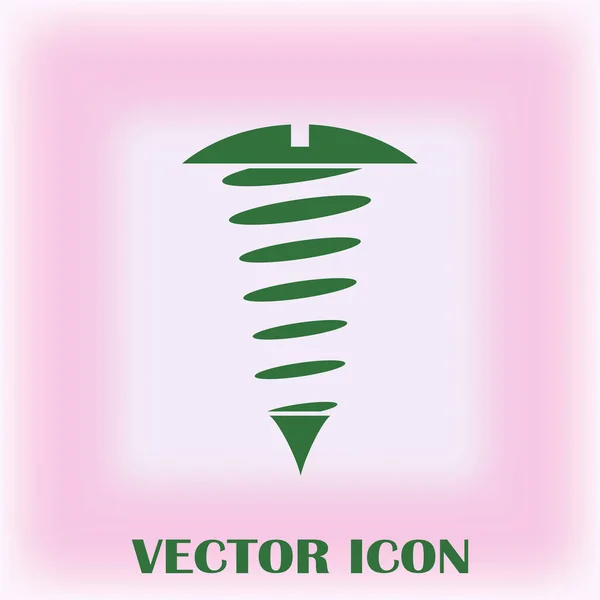 Icône Vis Une Des Icônes Web Ensemble — Image vectorielle
