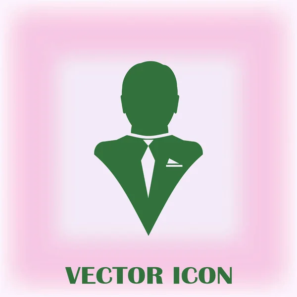 Значок Вектора Вектора Бизнеса — стоковый вектор