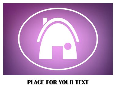 ev vektör web simgesi