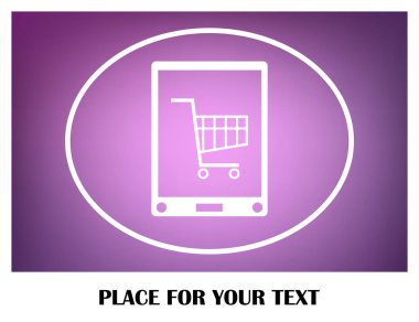 telefon web vektör simgesi