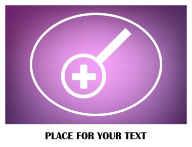 büyüteç simgesini vektör, düz tasarım en iyi vektör simgesi