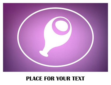 Arka plan üzerinde izole et simgesi. Modern düz piktogram, işletme, pazarlama, Internet kavramı.