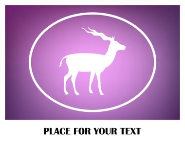 Ceylan siluet vektör