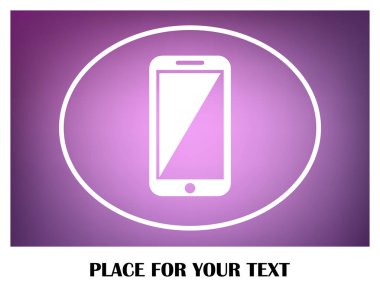 telefon web vektör simgesi