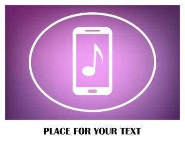 telefon web vektör simgesi