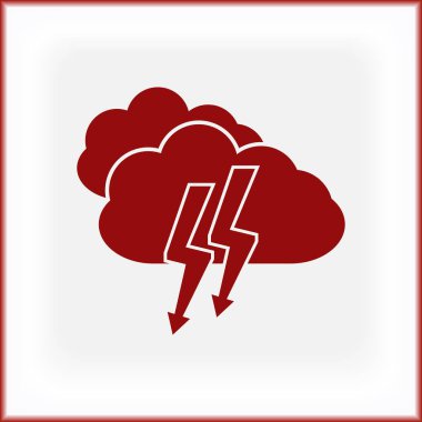 Beyin fırtınası yaratıcı bir fikir düz tasarım simgesi.