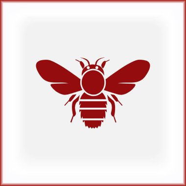 sinek sineklik simge vektör çizim