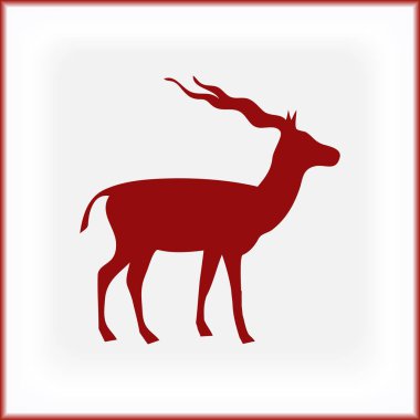 Ceylan siluet vektör