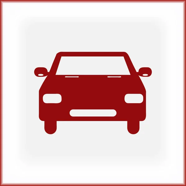 Vector Icono Coche Ilustración Vectorial — Vector de stock