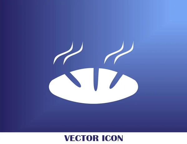 Bread Web Vector Icon — Stock Vector