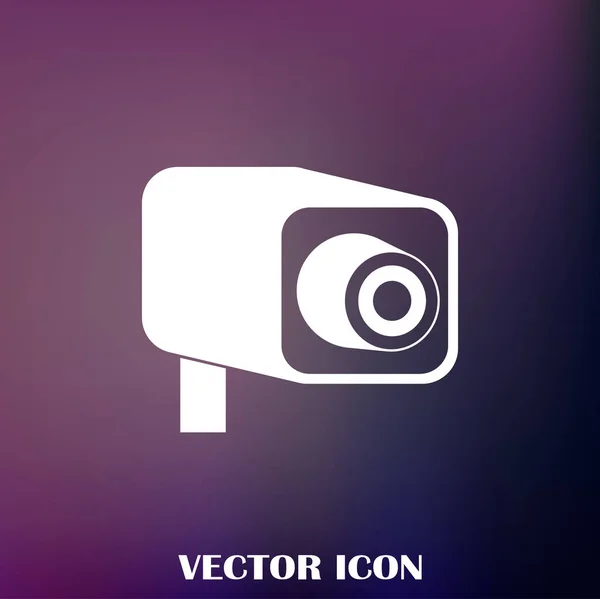 Videokamera Web Vektor Ikon — Stock Vector