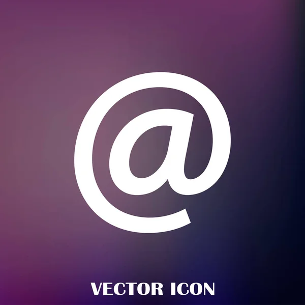 Значок Электронной Почты Технологический Фон — стоковый вектор