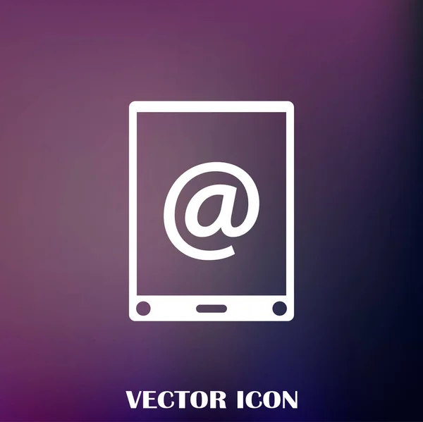 Teléfono Web Vector Icono — Vector de stock