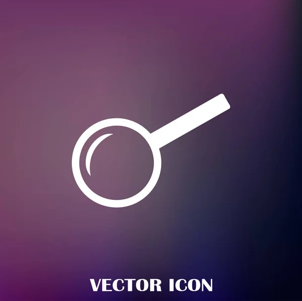 Magnifying Glass Search Icon Vector Illustration — Stock Vector