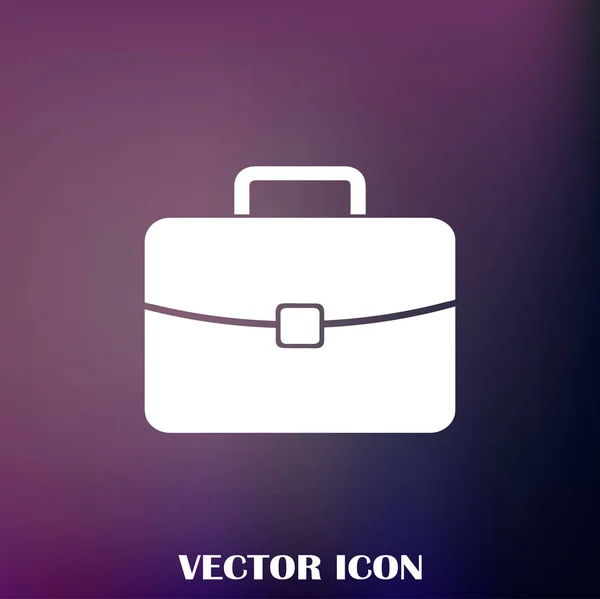 Luggage Vector Web Icon — Stock Vector