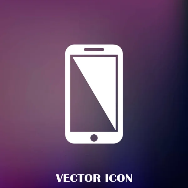 Ícone Vetor Web Telefone — Vetor de Stock
