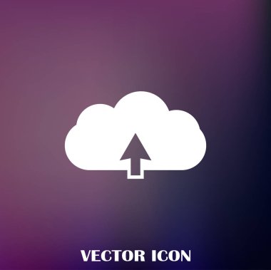 Web bulut veri simgesi