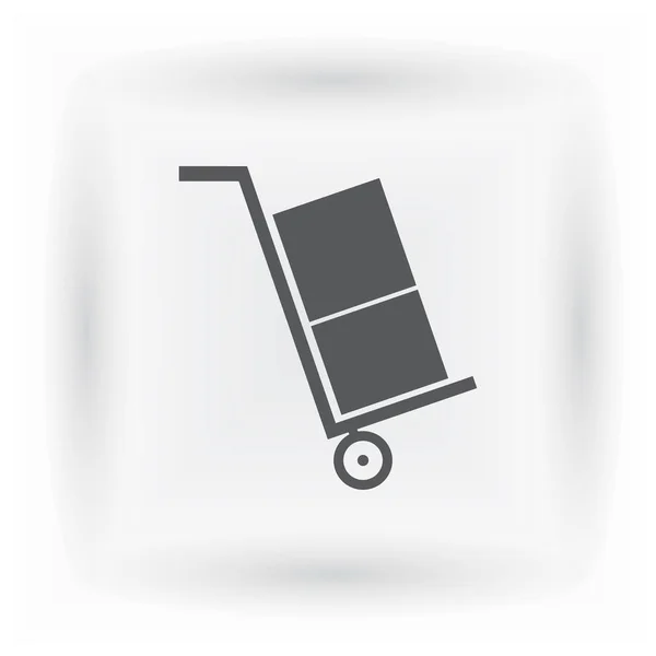 Luggage Vector Web Icon — Stock Vector