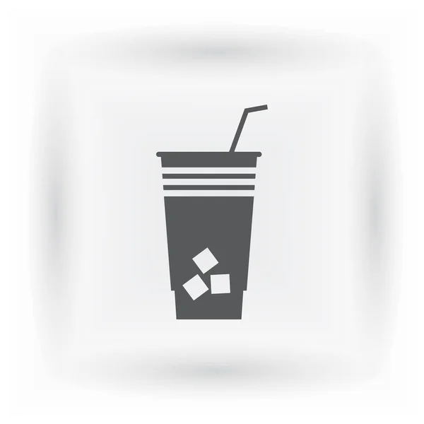 Cocktail Vektor Websymbol — Stockvektor