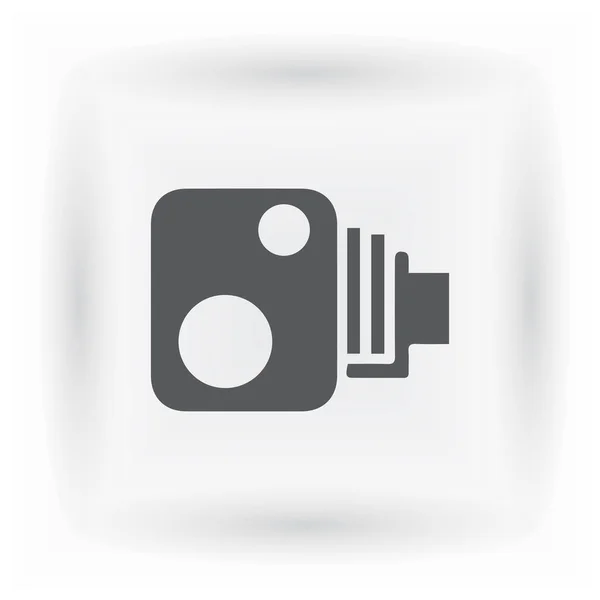 Videocamera Vector Pictogram — Stockvector