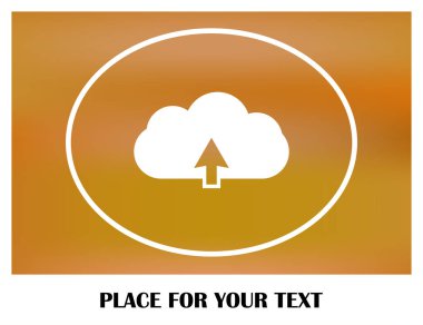 Web bulut veri simgesi