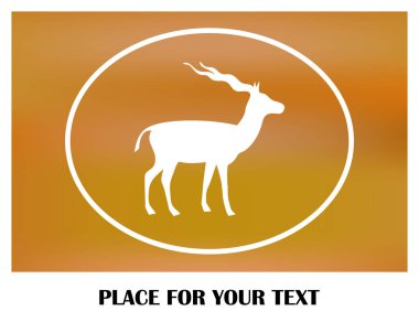 Ceylan siluet vektör