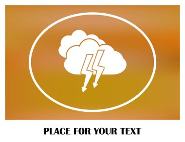 Beyin fırtınası yaratıcı bir fikir düz tasarım simgesi.