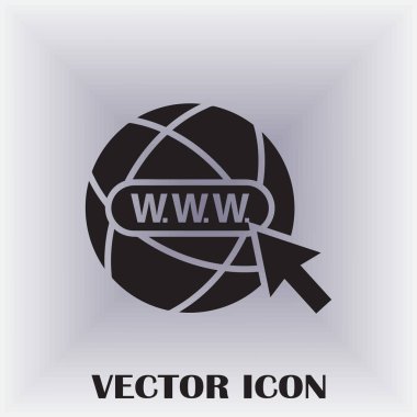 Web sitesi web vektör simgesi