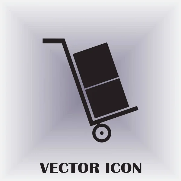 Web Vetor Bagagem Ícone — Vetor de Stock