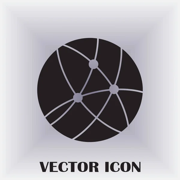 Sitio Web Vector Web Icono — Vector de stock