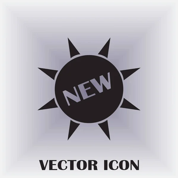 Nuevo Icono Web Signo — Vector de stock