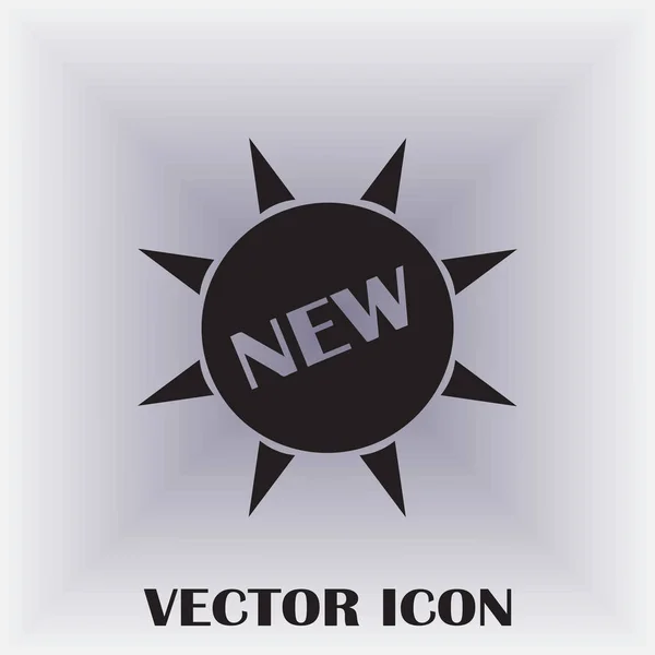 Novo Ícone Web Sinal — Vetor de Stock