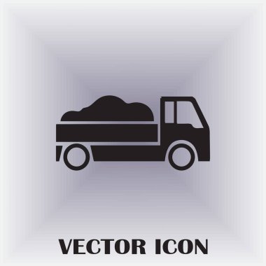 Teslimat vektör web simgesi