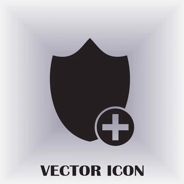 Shield Vector Web Icon — Stock Vector