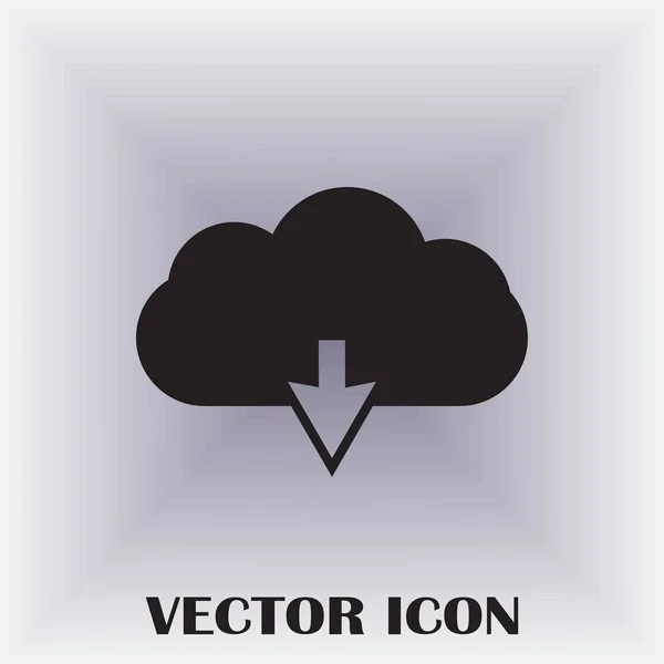 Web Cloud Daten Symbol — Stockvektor