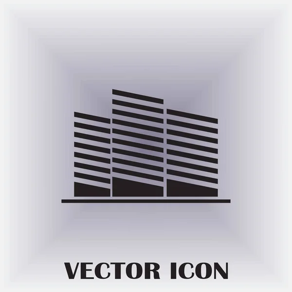 Symbole Immobilier Icône Vectorielle — Image vectorielle