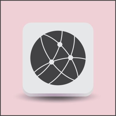 Web sitesi web vektör simgesi