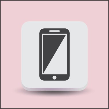 telefon web vektör simgesi