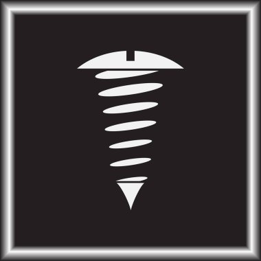 Siktir et ikonu. Ağ simgelerinden biri