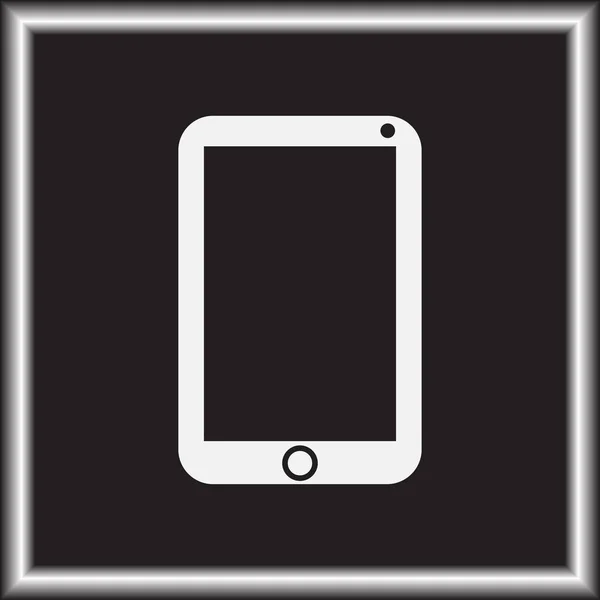 Téléphone Web Vecteur Icône — Image vectorielle