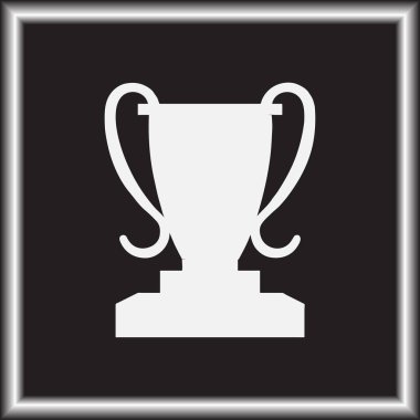 Vektör kazanan Kupası simgesi