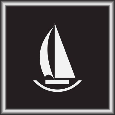 Vektör yelkende simgesi