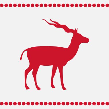 Ceylan çalışan siluet vektör.