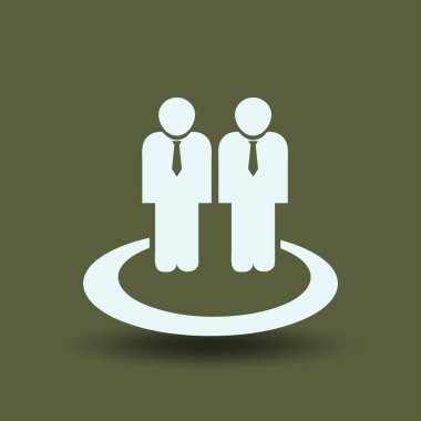 insanlar web vektör simgesi