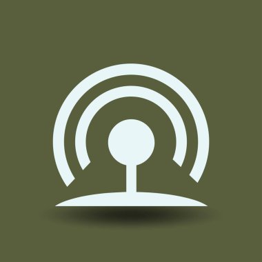 WiFi web vektör simgesi