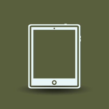 mükemmel detaylı modern akıllı telefon yalıtım vektör