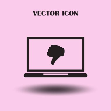 Aksine dizüstü el işaretiyle