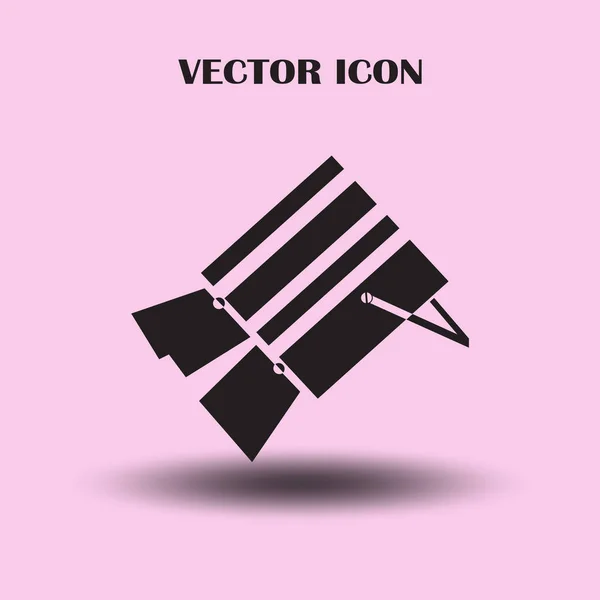 Vector Spotlight Ícone Web — Vetor de Stock