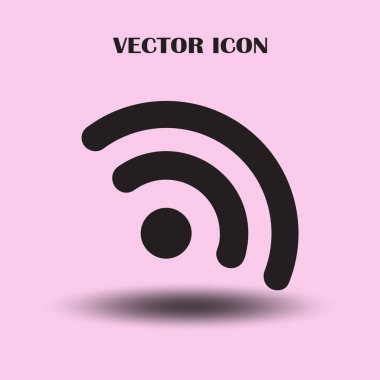 WiFi web vektör simgesi