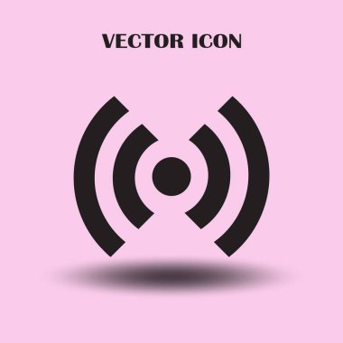 WiFi web vektör simgesi